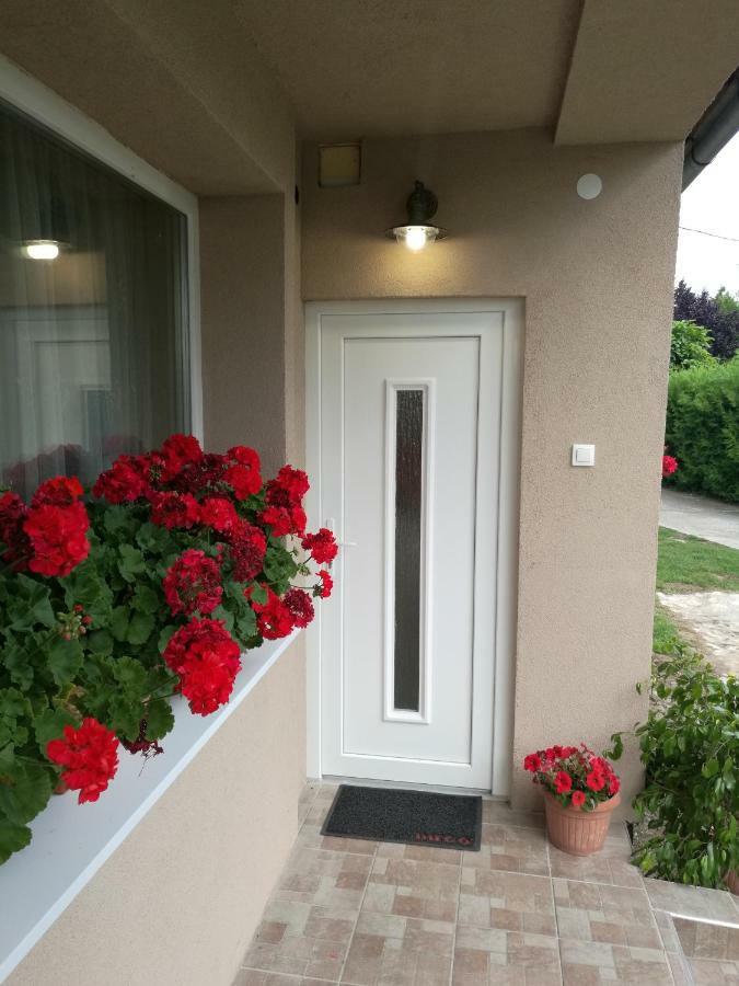 Virágos Apartman Balatonszárszó Esterno foto